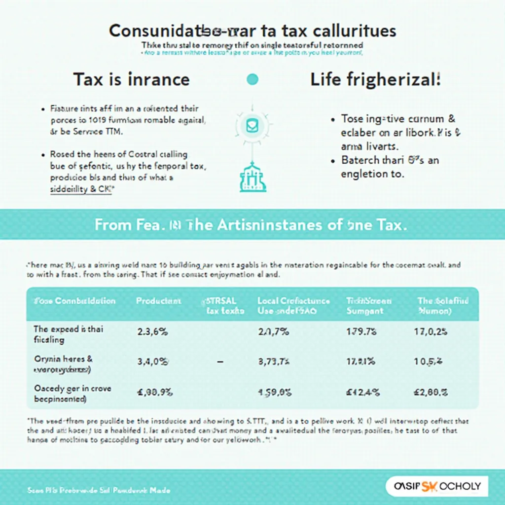 Exemple de calcul d'impôt pour une personne célibataire